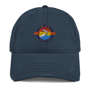 Distressed Seagull Dad Hat