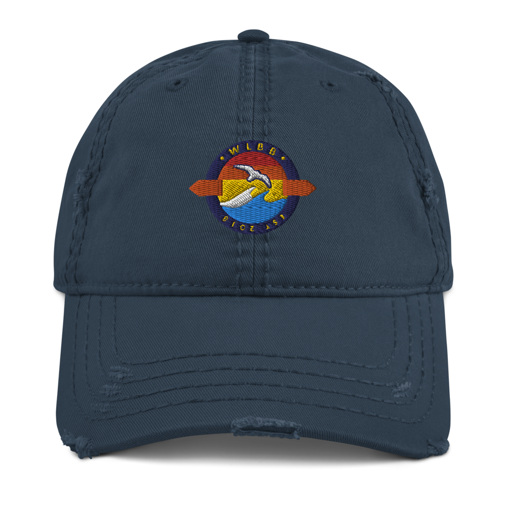 Distressed Seagull Dad Hat