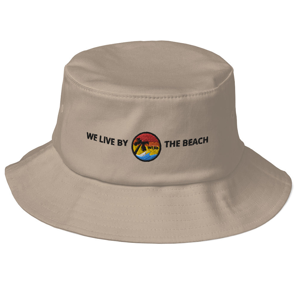 Beach Bucket Hat - We Live By the Beach